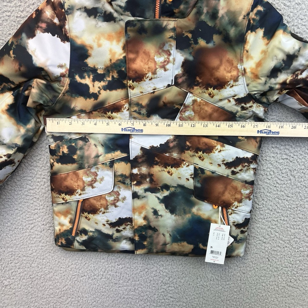 Obermeyer Teen Ski Snowboard Gage Jacket Amber Cloud Hooded  Coat Size S (8) - Picture 5 of 11